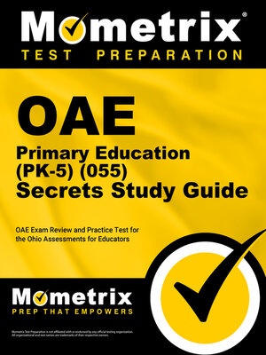 cover image of OAE Primary Education (PK-5) (055) Secrets Study Guide